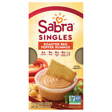 Perfect for dipping your favorite veggies, chips, and whole grain dippers. Save On Sabra Singles Roasted Red Pepper Hummus Gluten Free 6 Ct Order Online Delivery Stop Shop