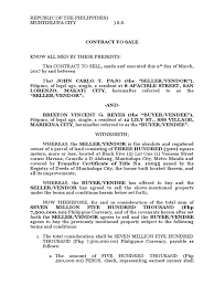 A deed can be described as a legal written document where one person (grantor) formally announces to convey title of his real property to some other if you are looking for deed forms for a deed of covenant for your church, this form would be really handy as here the donator can officially declare. Sample Deed Of Sale House And Lot One Title Property Taxes