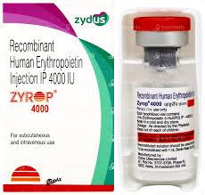 Zyrop 4000 Iu Injection 1 Vial - Uses, Side Effects, Dosage, Price | Truemeds
