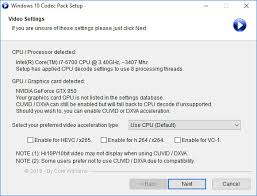 A codec is a piece of software on either a device or computer capable of encoding and/or decoding video and/or audio data from files, streams and broadcasts. Windows 10 Codec Pack 2 1 9 Download Computer Bild