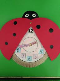 Black Book Winds Of Change Bug Clock Ladybug Telling Time The Grouchy Ladybug Kindergarten Crafts Clock Craft Grouchy Ladybug