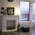 Mirror Candles In Fireplace