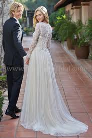 Jasmine Bridal Wedding Dress Beautiful Wedding Dress F201058 Je Chantilly Lace Wedding Dress Lace Wedding Dress With Sleeves Long Sleeve Wedding Dress Lace