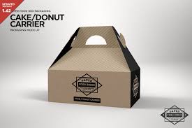 Cake Carrier Packaging Mockup Packaging Mockup Design Mockup Free Free Psd Mockups Templates