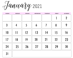 // grab via the cottage market Cute 2021 Printable Blank Calendars Free Printable 2021 Calendar Super Cute Cute Freebies For You All You Have To Do Is Click On Save As Image Button And It Is