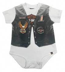 warmer comfortable sensible baby vests furvestoutfitideas harley davidson baby biker baby harley baby