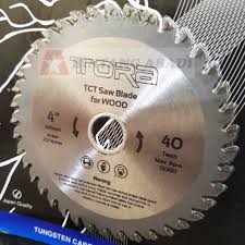 Mata pisau kayu circular saw blade 7 inch 40 t tct makita original wood blade circle cutting mata pisau gergaji potong geraji kayu table saw tajam. Jual Tora Mata Pisau Potong Kayu 4 X 40 T Wood Circular Saw Blade Tct 1440 Kab Bandung Barat Bintangabadi Tokopedia