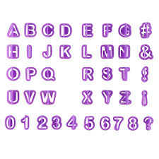 One is the only number whose letters are in reverse alphabetical order. 40pcs Alphabet Number Letter Fondant Cake Cookie Cutter Pan Mold Biscuit Order One Get One Free Walmart Canada