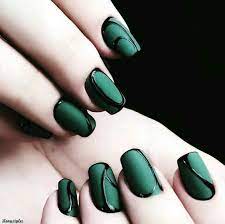 We also offer you to add some glitters on one of your nails and this will make you feel so festive. 30 Outstanding Emerald Green Nails Art Designs For You Green Nail Art Green Nail Designs Green Nails