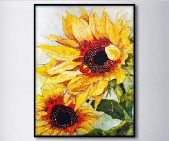 Gambar bunga matahari hitam putih simple gambar bunga. Dua Terbuka Bunga Matahari Eropa Retro Klasik Fashion Lukisan Dekoratif Decorative Painting Sunflower Paintingretro Painting Aliexpress