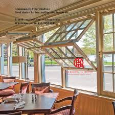 ¡mas de 100 lecciones con ejemplos y audio! Ventana Abatible De Aluminio Con Recubrimiento De Vidrio Templado Para Cafeteria Ventana Plegable De Aleacion De Aluminio Puertas Verjas Y Ventanas