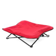 The snooza elevated dog bed is a simple raised model but also one of the most indestructible dog beds sold in australia. Slumbertrek Pet Bed Red Big W