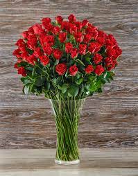 Shop wayfair for all the best st. 100 Grand Long Stem Red Roses In St Louis Mo Rileys Florist