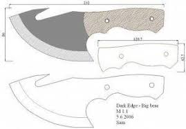 Printable Bird And Trout Knife Template Chertezhi Nozhej Dlya Izgotovleniya Chast 3 Lastday Club Image 75 Knife Knife Template Knife Patterns