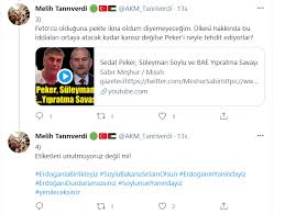 Maybe you would like to learn more about one of these? Sadat Yoneticisi Peker In Feto Cu Olduguna Ikna Olmamis Tamga Turk