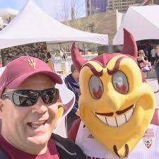 ASU Hall of Famers Jim LaBrosse and Larry Evens !!