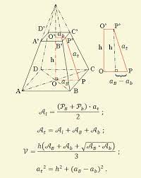 Toate muchiile laterale sunt congruente, deci feele laterale sunt trapeze isoscele; Aria Volumul Trunchiului De Piramida Patrulatera Triunghiulara Regulata AnideÈcoalÄ Ro