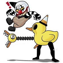 Gremlin And Duck By Https Www Deviantart Com Klunsgod On Deviantart Gremlins Horror Game Fan Art