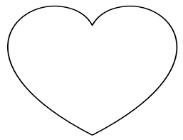 super sized heart outline extra large printable template printable heart template heart shapes template heart template