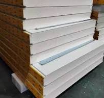 Steel Structure Rock Wool with Polyurethane Sealing Surface Roof Sandwich  Panel