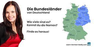 Sie können an deutschland angrenzende länder und meere benennen. The 16 States Of Germany A Quick Guide For Learners Of German