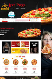 Live Pizza Fast And Fresh Template In 2020 Prestashop Themes Resturant Ecommerce Website Design