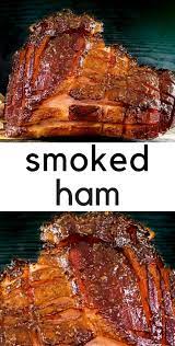 Double Smoked Ham With Strawberry Glaze The Bearded Hiker Smoked Ham Smoked Ham Recipe Smoked Food Recipes