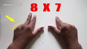 Trik Cepat Menghitung Perkalian Menggunakan Jari Youtube