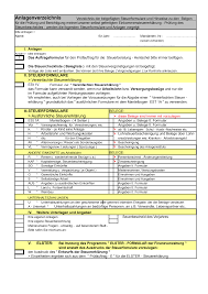 Die vereinfachte steuererklärung ist für arbeitnehmer ohne besondere ausgaben und einnahmen und vereinfacht die abgabe der steuererklärung stark. Http Mein Steuerberater Online Info Pdf Anlagenverzeichnis Pdf