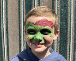 Halloween face painting in Boolarra