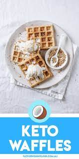 Keto Waffles Recipe Low Carb Breakfast Recipes Keto Waffle Recipes
