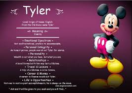 Pin By Substance31 On Names Their Meanings Names With Meaning Names Tyler Name