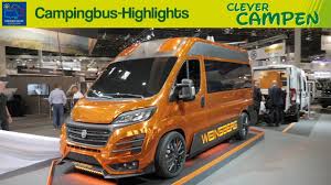 Erlebe die neue virtuelle campingwelt neuheiten und reisetrends rund um wohnmobil, campingbus, wohnwagen Die Campingbus Highlights Des Caravan Salons Dusseldorf 2018 Clever Campen Youtube