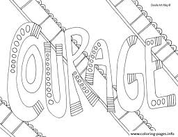 Amazing be kind coloring pages: Word Courage Coloring Pages Printable