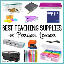Best Teaching Supplies For Preschool Teachers Pre K Pages