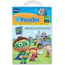 Amazon Com Vtech V Reader Software Super Why Toys Games Super Why Super Reader Vtech