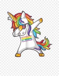 It's a completely free picture material come from the public internet and the real upload of users. Image For Pride Gay Be Lesbian Unicorn Dabbing Funny Baby Cute Unicorn Coloring Pages Hd Png Download Vhv