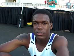 William Stovall 2nd Place Boys 800 Post-Race