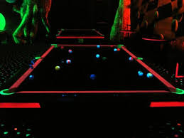 Pin By Karen Clements On Black Light Special Outdoor Pool Table Pool Table Games Pool Table