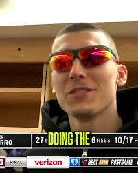 Tyler Herro’s explanation of the scuffle with Amen Thompson 😶