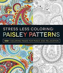 Wavy paisley love coloring page. Paisley