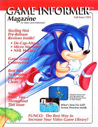 Gameinformer Covers Video Game Magazines Game Informer Sonic