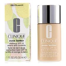 Shop even better makeup from clinique. Clinique Even Better Makeup Spf15 Dry Combination To Combination Oily Cn 0 75 Custard Foundation Powder Free Worldwide Shipping Strawberrynet Others