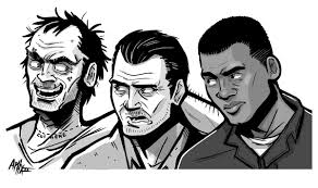 7,000,000 app downloads · quick & easy to use · 100,000+ subscribers Artwork Of The Three Main Characters Trevor Michael And Franklin Of The Video Game Grand Theft Auto V Trevor Fan Art Gta 5