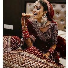 Indian Designer Velvet Lehenga Maroon Color Wedding Lehenga Etsy Bridal Outfits Indian Bridal Indian Bridal Dress