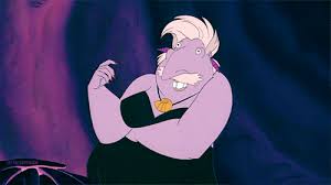 When He Was Joyfully Concocting A Diabolical Plan Disney Villains Disney Funny The Little Mermaid