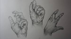 You can tell a lot about a person by the way they use their hands when they're talking or before you get into drawing realistic, academic hand drawings, start with stylized ones. How To Draw Hands With Pencil Step By Step Realistic Hands Youtube