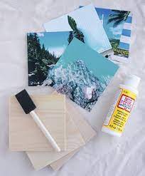 How To Make Diy Instagram Coasters With Your Own Photos Photo Coasters Diy Instagram Coasters Diy Instagram Coasters