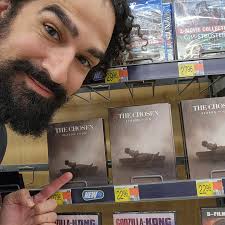 Hey, my workout video is out at Walmart...🤣 @thechosentvseries #thechosen  #DVD #walmart #Lazarus #actor #actorlife #series #getusedtodifferent