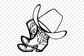 Little cowboy with stick horse watercolor and ink cowboy holding a rope and stick horse, dressed in cowboy hat, chaps and cowboy boots. Bootsandhat Draw Cowboy Boots And Hat Free Transparent Png Clipart Images Download